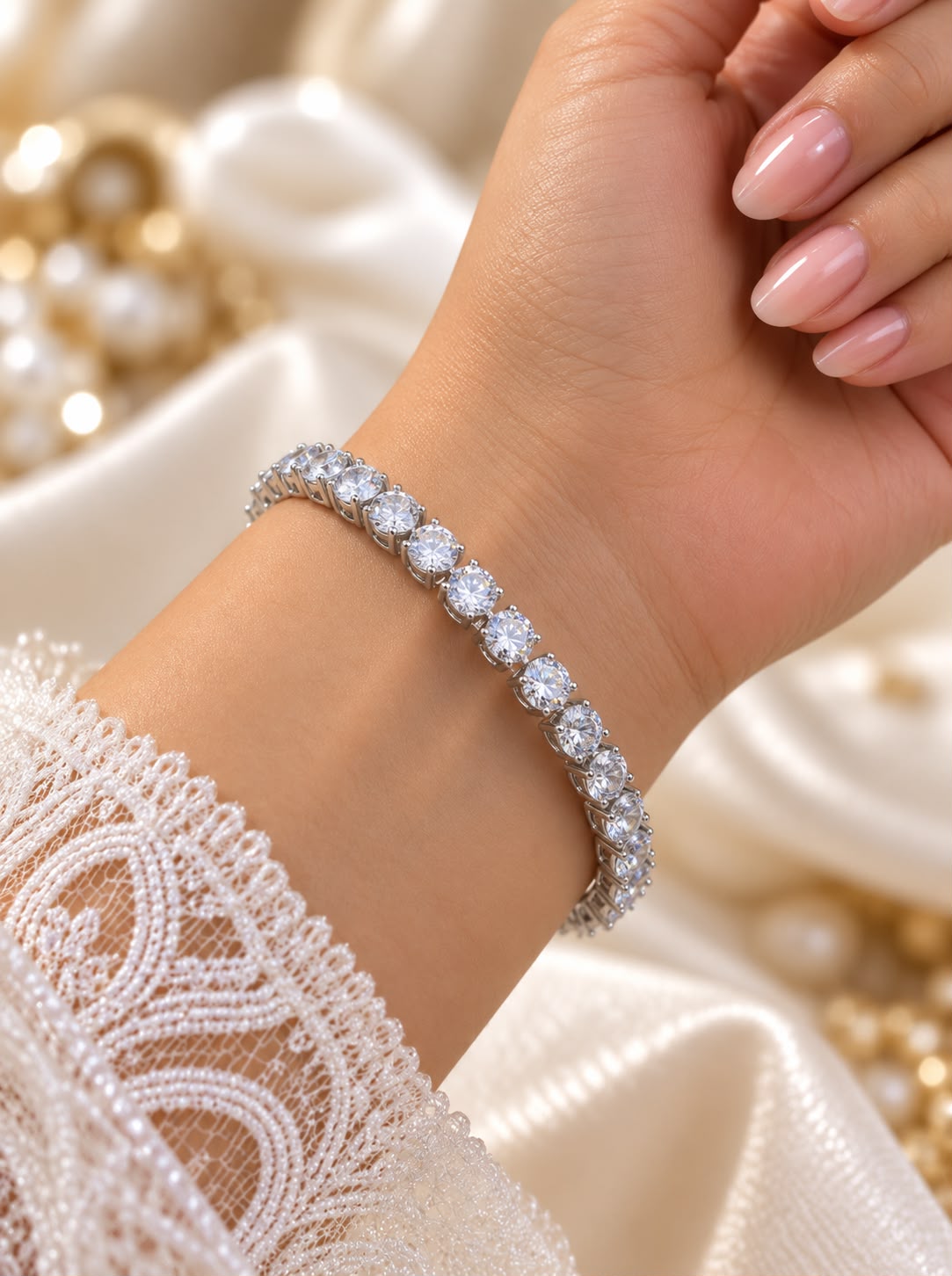 Zircon Stone Bracelet